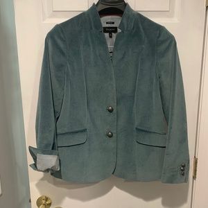 Velveteen Teal Talbots jacket